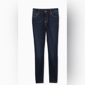 TORRID BOMBSHELL SKINNY PREMIUM STRETCH HIGH-RISE JEAN [COLOR: Canary Wharf]